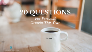 20 Questions for personal growth this year